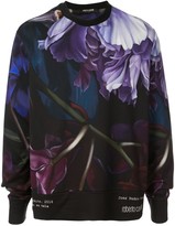 Thumbnail for your product : Roberto Cavalli Marchito print crew neck sweater