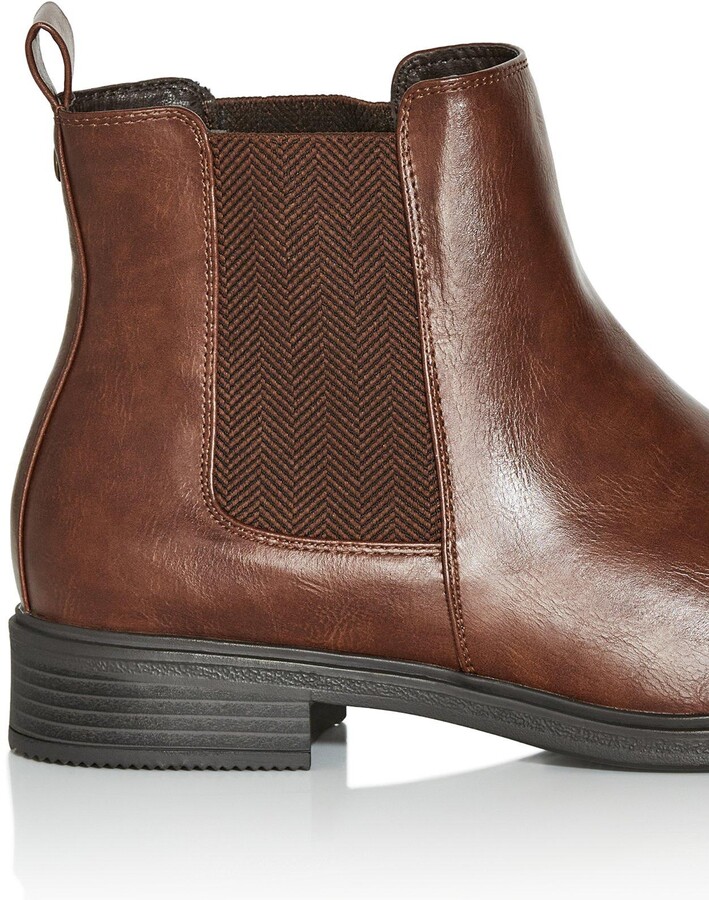evans extra wide ankle boots