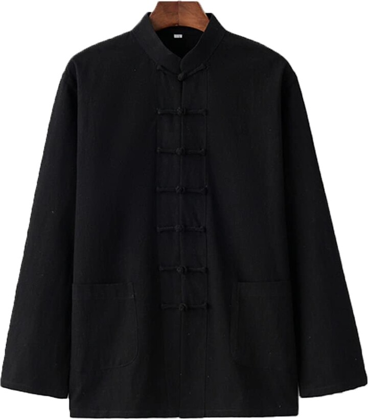 QPZK Martial Arts Kung Fu Uniform Shirt Chinese Traditional Clothes