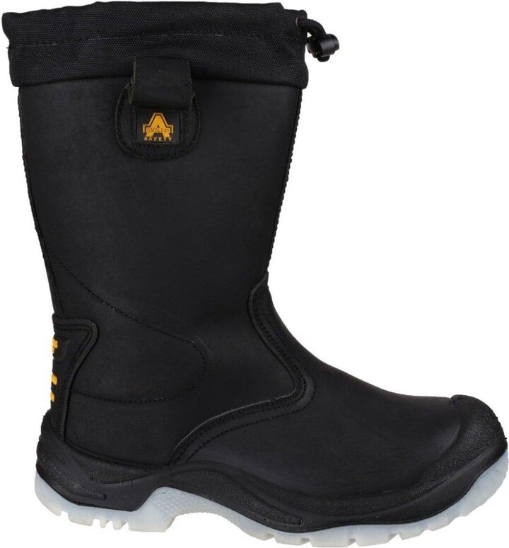 Amblers Steel FS209 Safety Pull On Boots Riggers Safety - ShopStyle