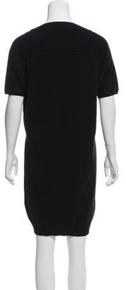 Chloé Short Sleeve Cashmere Dress