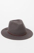 Thumbnail for your product : Brixton Wesley Charcoal Fedora