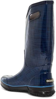 Bogs Waterproof Linen Printed Rain Boot