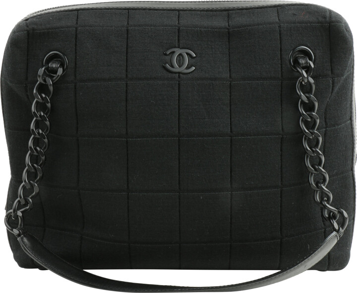 Chanel East West Chocolate Bar leather handbag - ShopStyle Shoulder Bags