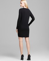 Thumbnail for your product : Vince Dress - Leather Panel