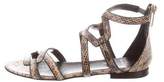 Thumbnail for your product : Pierre Hardy Snakeskin Gladiator Sandals