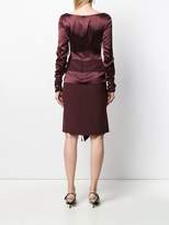 Thumbnail for your product : Valentino Pre-Owned cowl neck dress