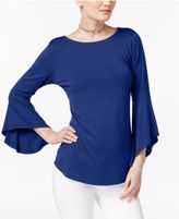 Thumbnail for your product : INC International Concepts Bell-Sleeve Top, Only at Macy's