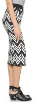 Thumbnail for your product : J.O.A. Chevron Knit Skirt
