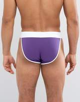 Thumbnail for your product : ASOS Tanga Briefs In Purple