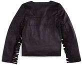 Thumbnail for your product : Design History Girls' Faux Suede Fringed Jacket