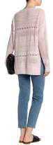 Thumbnail for your product : Line Pointelle-knit Cotton Sweater