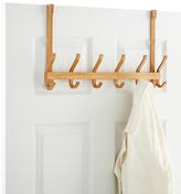 Thumbnail for your product : Container Store 6-Hook Bamboo Overdoor Rack