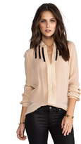 Thumbnail for your product : Tracy Reese Soft Solids Inset Shirt