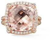 Thumbnail for your product : David Yurman Chatelaine Pave Bezel Ring with Diamonds in 18K Yellow Gold