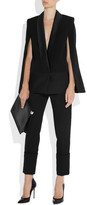 Thumbnail for your product : Victoria Beckham Silk and wool-blend cape jacket