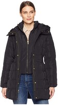 Thumbnail for your product : Cole Haan Down Coat with Bib Front and Dramatic Hood