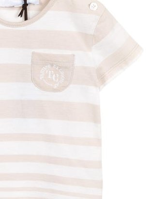 Tartine et Chocolat Boys' Striped Short Sleeve Shirt w/ Tags