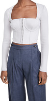 Thumbnail for your product : JONATHAN SIMKHAI STANDARD Elle Bustier Top
