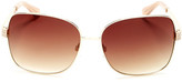 Thumbnail for your product : Kenneth Cole Reaction Women's White Metal Sunglasses