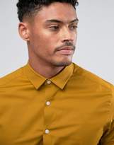 Thumbnail for your product : ASOS Skinny Shirt In Mustard