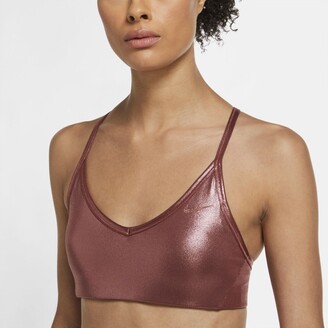 Nike Indy Icon Clash Women's Light-Support Padded Shimmer Sports Bra