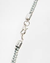 Thumbnail for your product : ASOS Color Thread Chain Necklace