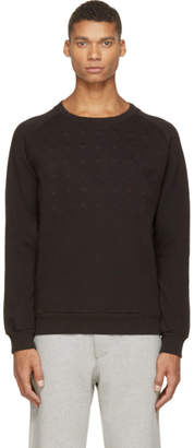 Pierre Balmain Black Covered Stud Sweatshirt