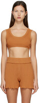 Thumbnail for your product : RUS SSENSE Exclusive Tan Aurore Bralette