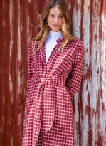 Thumbnail for your product : Brora Checked Shirt Dress