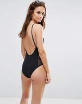 Thumbnail for your product : LIRA Limitless Mesh Side Swimsuit