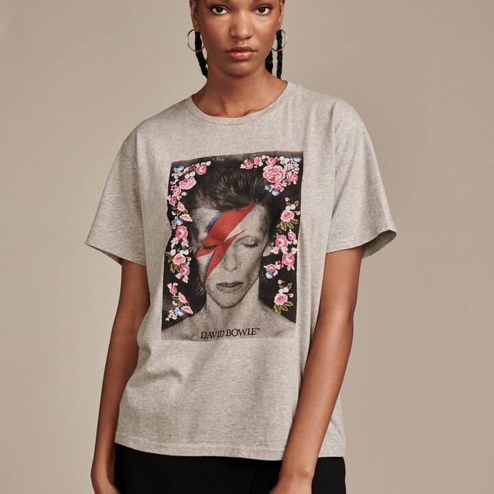 Lucky Brand Women's Hendrix Floral-Graphic Classic Cotton Crewneck T-Shirt
