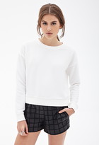 Thumbnail for your product : Forever 21 Ribbed Knit Sweatshirt