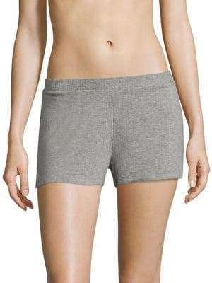 Saks Fifth Avenue Maddie Heathered Jersey Boxers