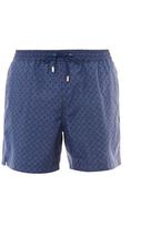 Thumbnail for your product : Brioni Diamond-print swim shorts