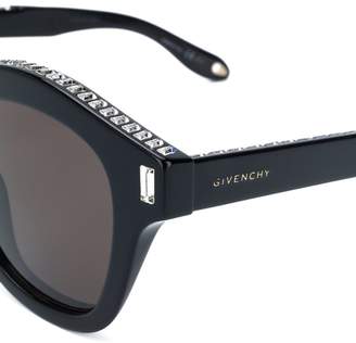 Givenchy Eyewear crystal studded sunglasses