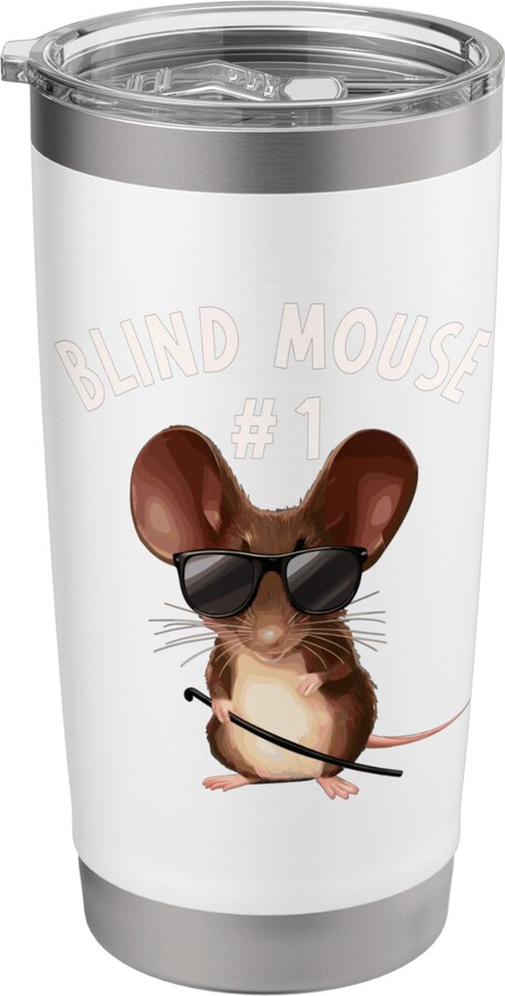Numbers #1-3 Funny Group Costume Three Blind Mice Matching Group Outfit #1 of 3 - Three Blind Mice Costume Stainless Steel Insulated Tumbler
