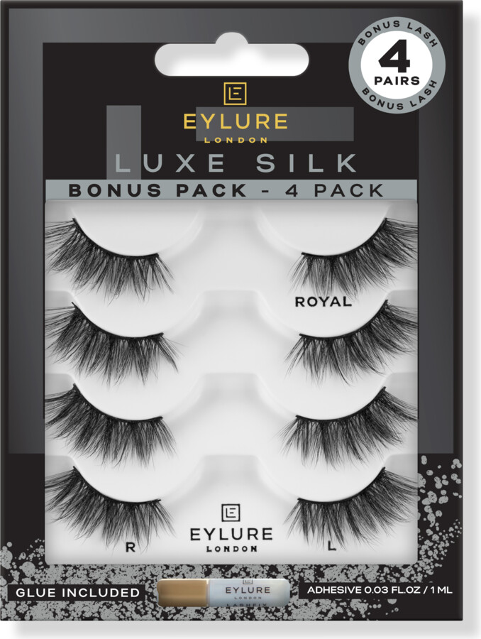 Eylure Luxe Silk Royal Eyelashes Multipack