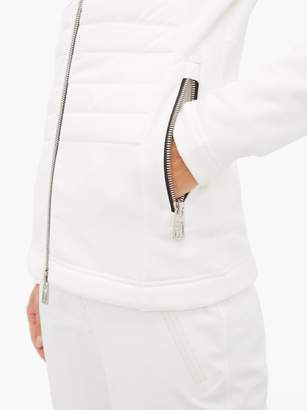 Toni Sailer Uma Quilted-front Zip-though Jacket - Womens - White