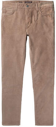 Michael Kors Slim-fit Stretch-cotton Corduroy Trousers