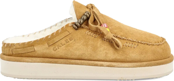 CALEB PARIS Embroidery Mules