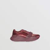 Thumbnail for your product : Burberry Satin Sneakers