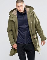 Thumbnail for your product : adidas Quilt Parka In Green AY9139