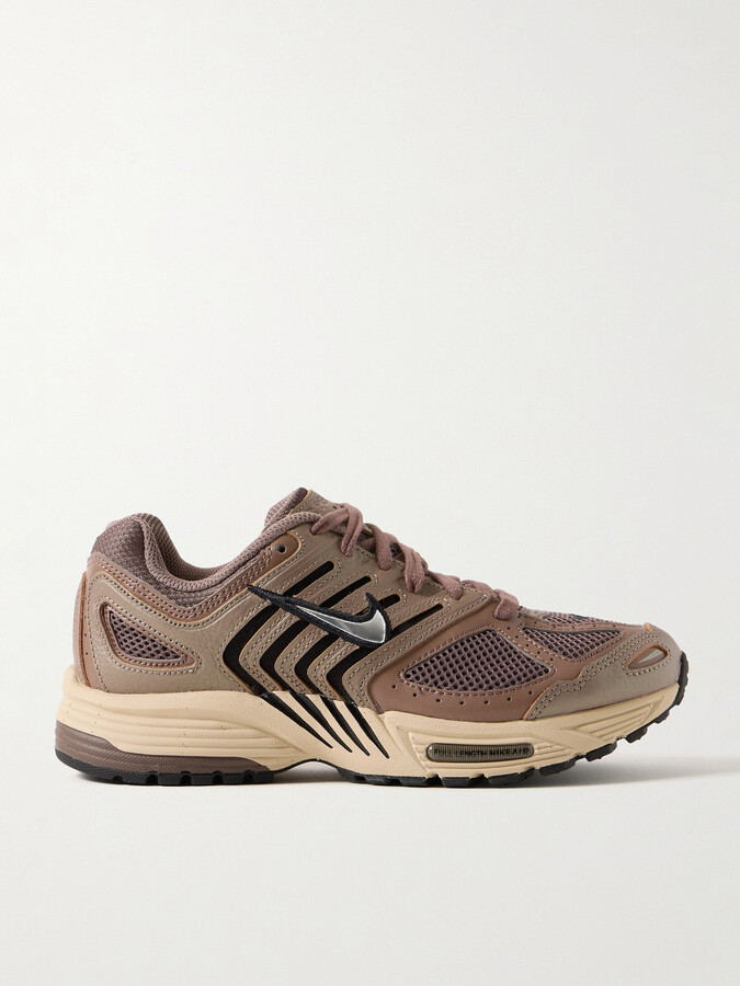 Nike - Air Pegasus 2005 C.o.r. Leather And Mesh Sneakers - Neutrals