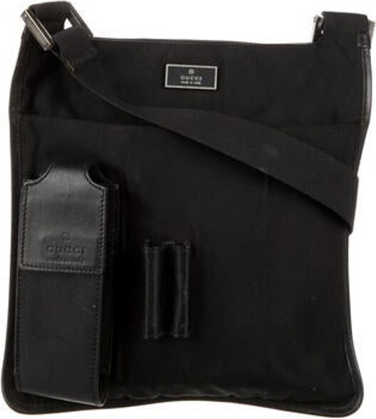 Gucci Nylon Flat Messenger Bag ShopStyle