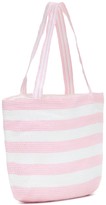 Thumbnail for your product : MonnaLisa Embellished striped tote