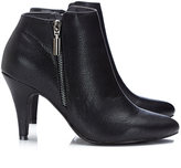 Thumbnail for your product : Wallis Black Pointed Side Zip Boot