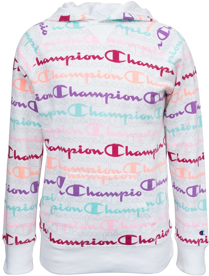 white champion hoodie girls