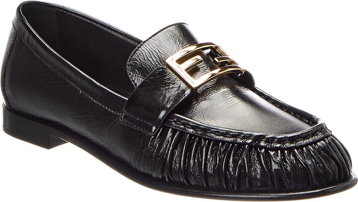 Fendi Baguette Leather Loafer