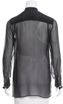 Thumbnail for your product : 3.1 Phillip Lim Sheer Silk Top